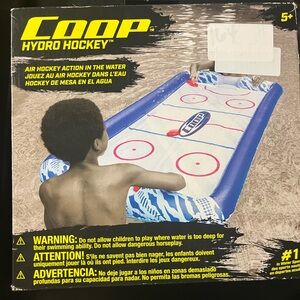 New in Box Coop Hydro Hockey Inflatable Game